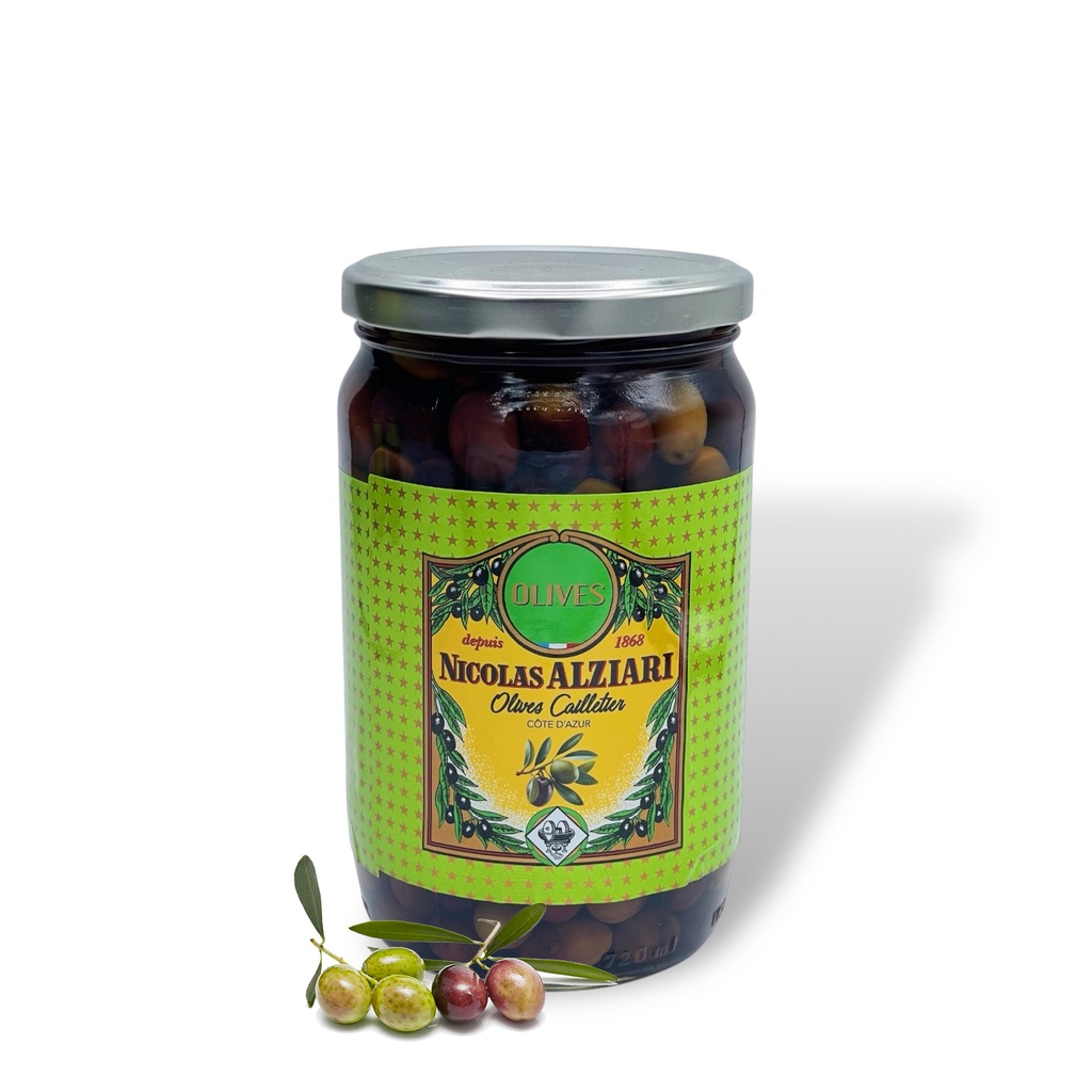 480g jar of Cailletier Olives