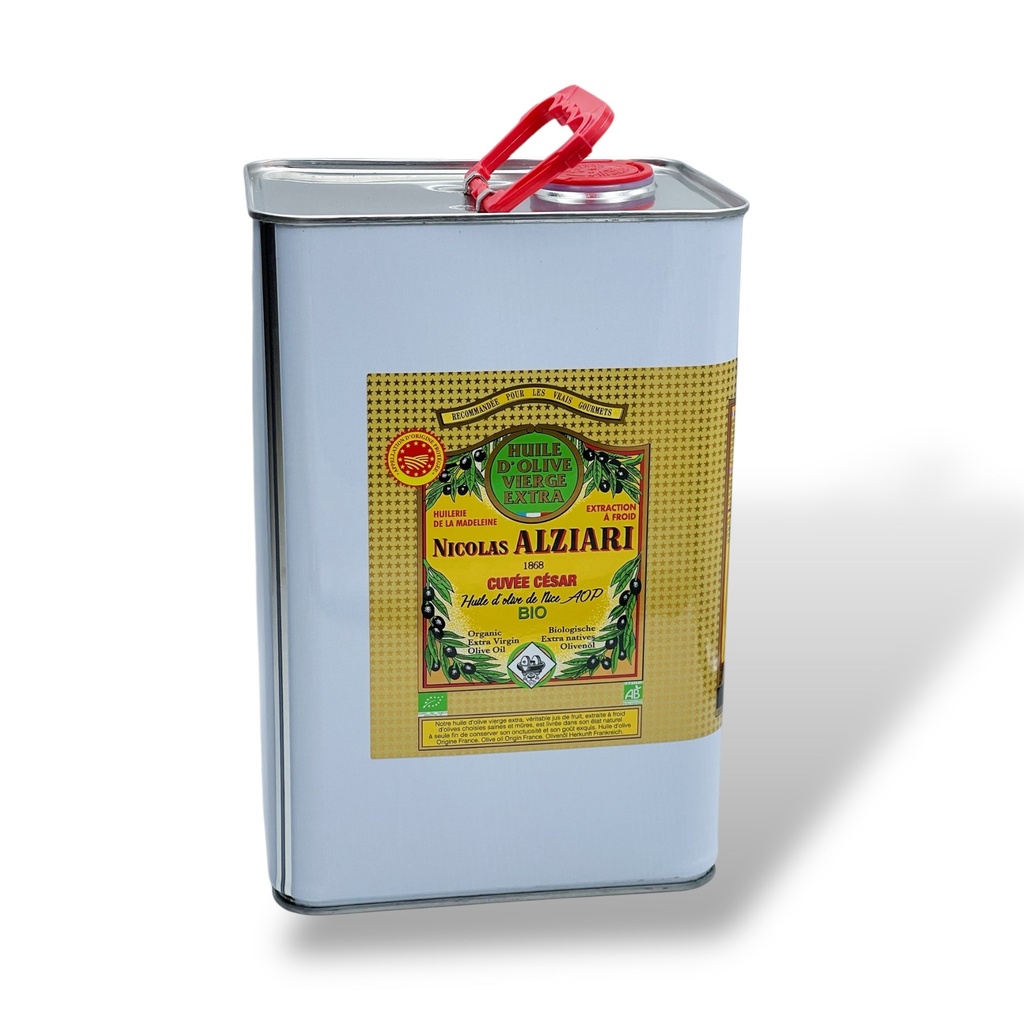 5l Dose Natives Olivenöl Extra - Cuvée Cesar GUB Nizza* - Alziari