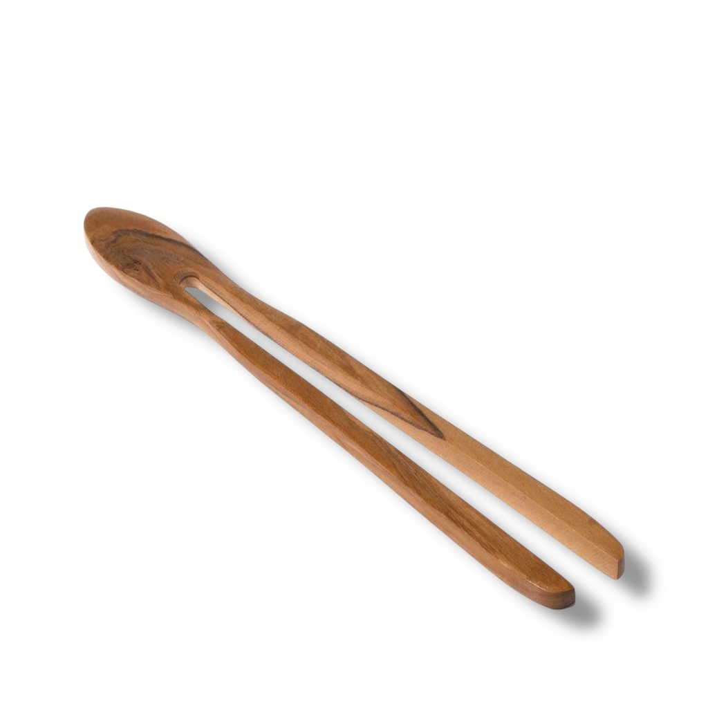 Pince à  cornichon (en bois d'olivier) PM