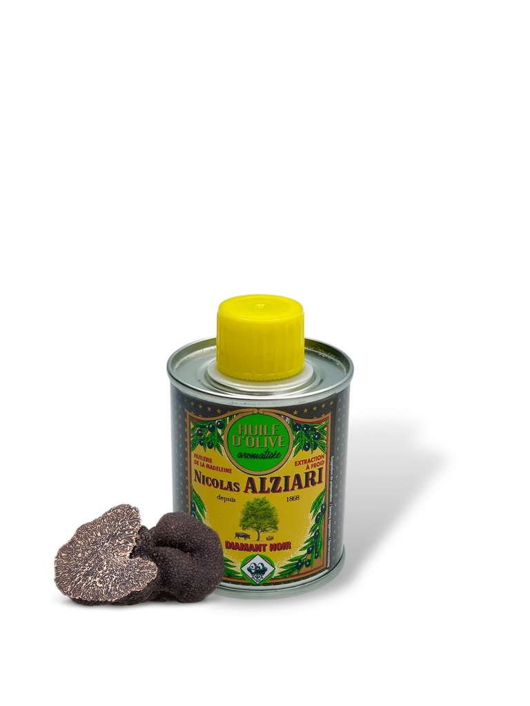 100 ml tin Olive oil Truffle flavored - Alziari