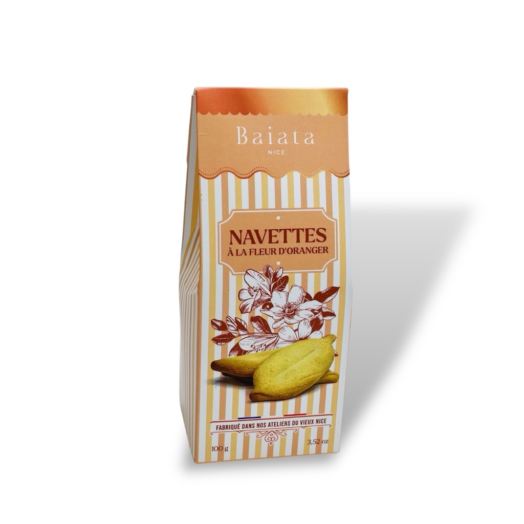 100g box Orange blossom biscuits - Baiata