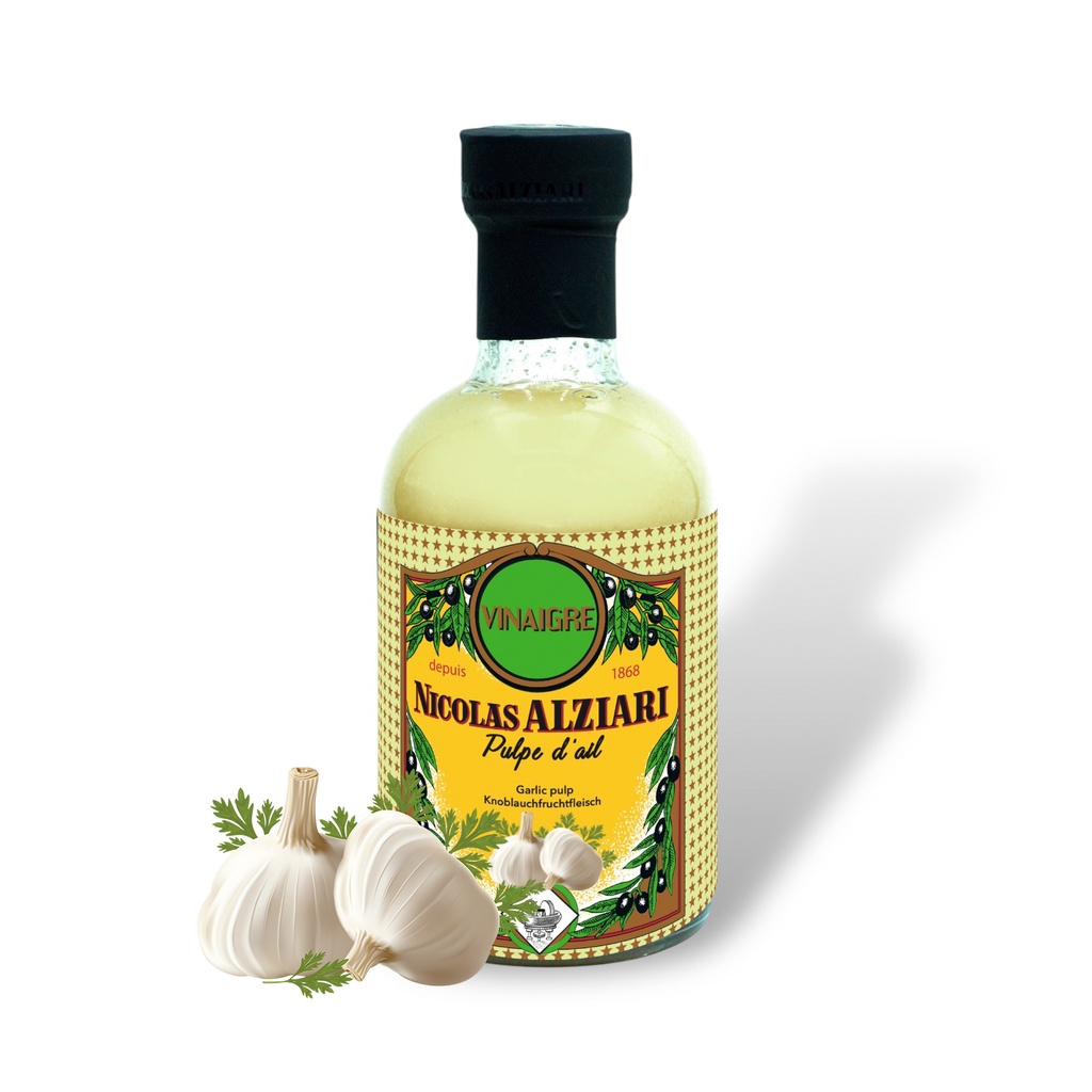 200 ml Flasche Knoblauch Fruchtfleisch Essig