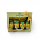 Set 4 x 20 ml miniature glass bottles - Alziari