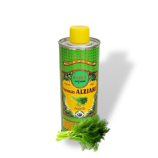 [5553] Infundiertes Olivenöl DILL 250 ML - Alziari