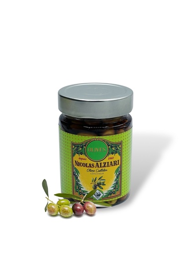 [1031] Olives cailletier 220 g (pot) - Alziari