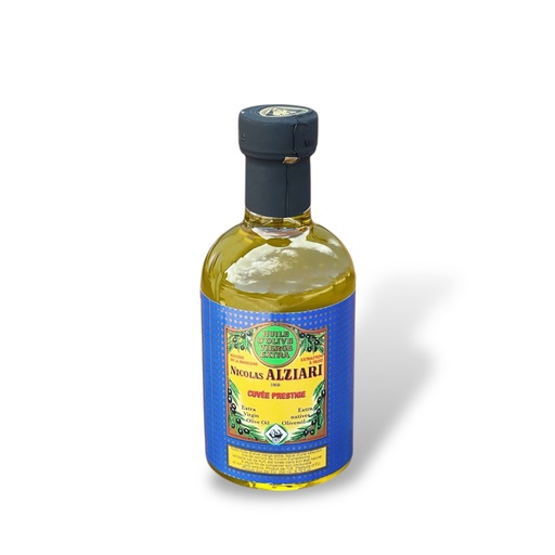[1032] 200ml Flasche mild fruchtiges Olivenöl - Cuvée PRESTIGE - Alziari
