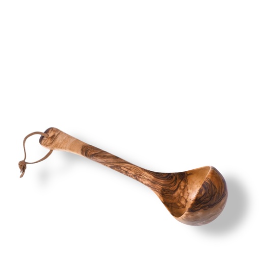 [132] Louche GM en Bois d'olivier 30 cm