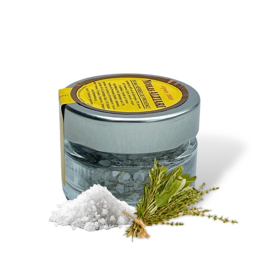 [1441] 50g jar salt from Camargue with herbs of Provence - Alziari