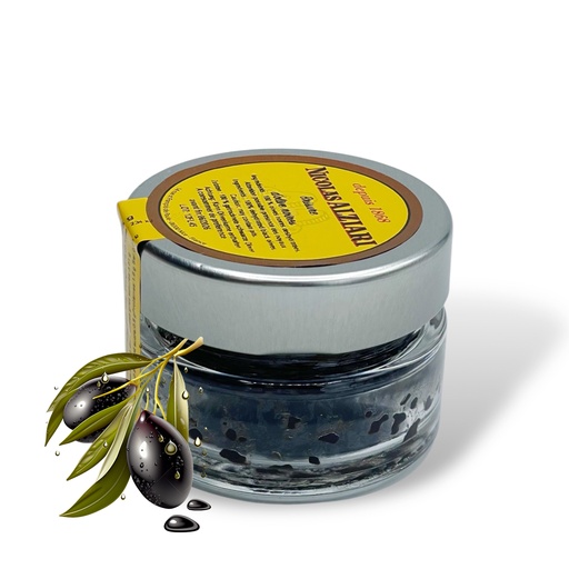 [1492] Brisures d'olives noires en pot 25 gr - Alziari