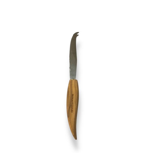 [1545] Couteau à fromage 15 cm en bois d’olivier
