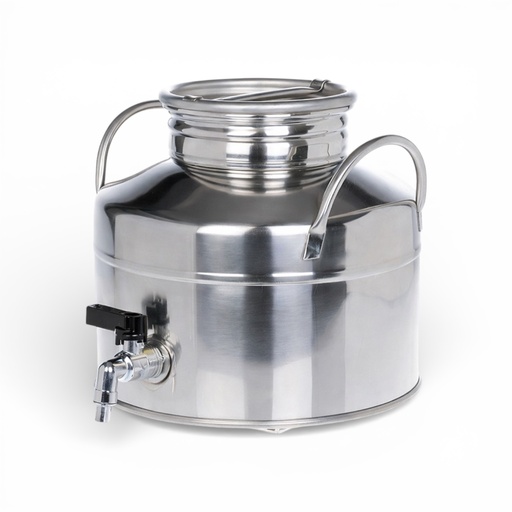 [195] 3L Edelstahl Kanister für Olivenöl (leer)