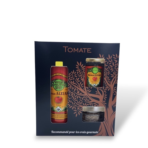 [3708] Geschenkbox "Mon retour de marché TOMATE" - Alziari