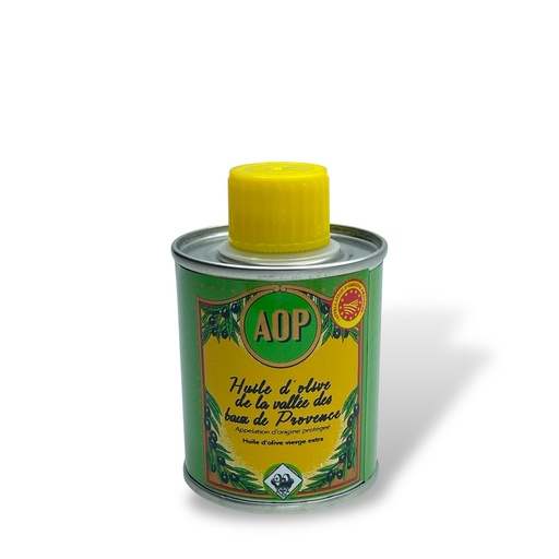 [4958] Bidon d'huile d'olive AOP Baux de Provence 100 ml - Alziari