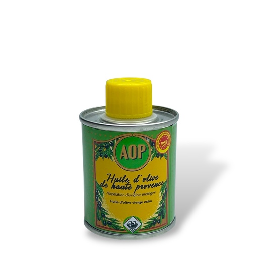 [4961] 100ml tin Olive oil PDO Haut de  Provence - Alziari