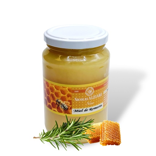 [809] Miel de ROMARIN de france 1kg - Alziari