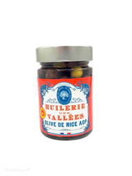 [4499] HUILERIE DES VALLEES - Olives de Nice AOP 220 g (pot)